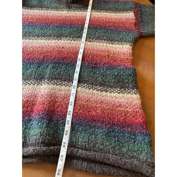 Carolyn Taylor Vintage 90s knitted wool blend sweater oversized size small - Picture 3 of 9